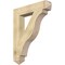 Ekena Millwork Funston Arts & Crafts Rough Sawn Bracket, Douglas Fir, 6"W x 34"D x 42"H BKT06X34X42FST03RDF - alternate 1